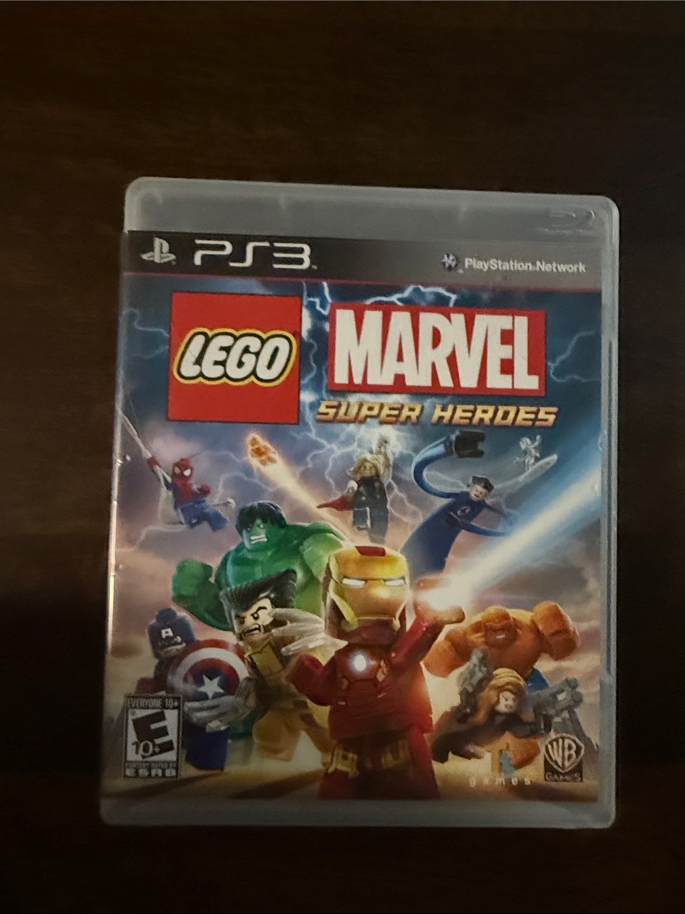 LEGO Marvel Super Heroes (PS3) - Marvel Red Game Case
